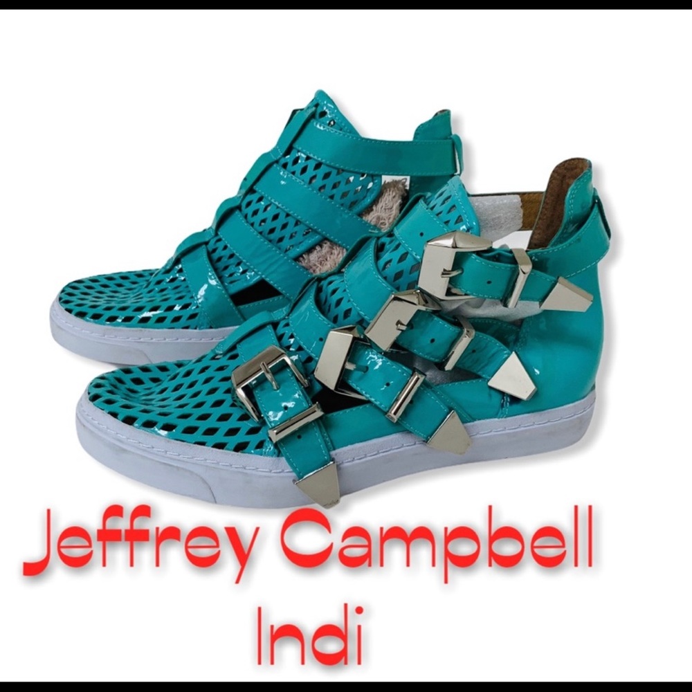 Jeffrey Campbell Indi Havana Last Buckles 8.5 953